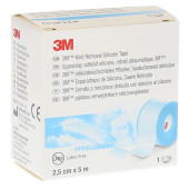 3M silikonbeschichtetes Pflaster 2,5 cmx5 m Rolle (PZN 9079813)