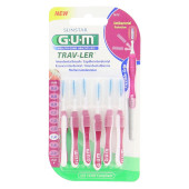 GUM TRAV-LER 1,4mm Kerze pink Interdental+6Kappen (PZN 9714439)