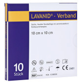 LAVANID Verband 10x10 cm (PZN 12388506)