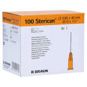 Sterican Kan√Љle 0,90x40 mm Gr. 1 gelb (PZN 2050798)