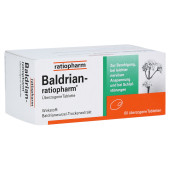 BALDRIAN-RATIOPHARM √Љberzogene Tabletten (PZN 7052750)