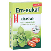 EM EUKAL Bonbons klassisch zuckerfrei Box (PZN 15877648)