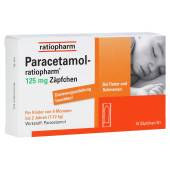 Paracetamol-ratiopharm 125mg (PZN 3953580)