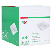 GAZIN Mullkomp.10x10 cm steril 8fach (PZN 1561031)