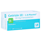 Cetirizin 10-1A Pharma (PZN 3823707)