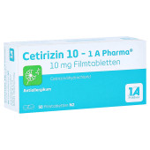 Cetirizin 10-1A Pharma (PZN 3823630)