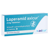 Loperamid axicur 2mg (PZN 14299913)