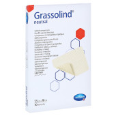 GRASSOLIND Salbenkompressen 7,5x10 cm steril (PZN 16595923)