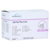 KLINION Soft fine plus Pen-Nadeln 6mm 32 G +Kan√Љlen-Box (PZN 11340242)