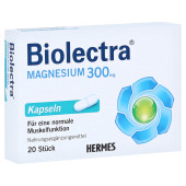 BIOLECTRA Magnesium 300 Kapseln (PZN 5561507)