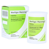 VERTIGO HENNIG Tabletten (PZN 2161730)