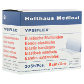 Mullbinden Elastisch 8 cmx4 m (PZN 4095121)