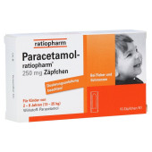 Paracetamol-ratiopharm 250mg (PZN 3953597)