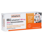 IBU-ratiopharm 400 akut Schmerztabletten (PZN 266011)