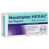 Naratriptan HEXAL bei Migr√§ne 2,5mg (PZN 9334719)