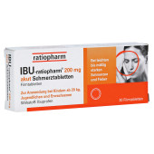 IBU-ratiopharm 200 akut Schmerztabletten (PZN 984723)