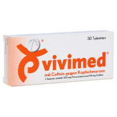 Vivimed mit Coffein gegen Kopfschmerzen (PZN 410330)