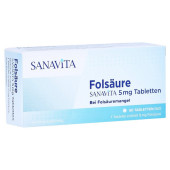 Folsäure Sanavita 5mg (PZN 14416359)
