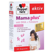 DOPPELHERZ Mama plus mit DHA+Folsäure Kapseln (PZN 15821056)