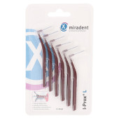 MIRADENT Interdentalb√Љrste I-Prox L 0,8 mm bordea. (PZN 11597521)
