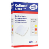 CUTIMED Siltec Plus Schaumverb.10x20 cm haftend (PZN 10204235)