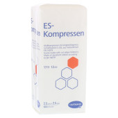 ES-KOMPRESSEN unsteril 7,5x7,5 cm 12fach (PZN 475246)