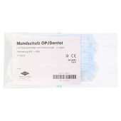 MUNDSCHUTZ OP m.Gummiband u.Nasenb√Љgel blau (PZN 10134724)
