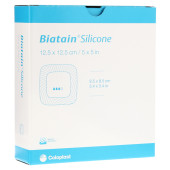 BIATAIN Silicone Schaumverband 12,5x12,5 cm (PZN 3879702)