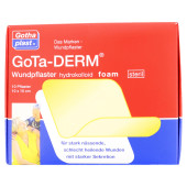 GOTA-DERM foam hydrokoll.Wundpfl.steril 10x10 cm (PZN 9668857)