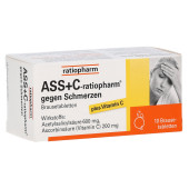 ASS+C-ratiopharm gegen Schmerzen (PZN 3429991)