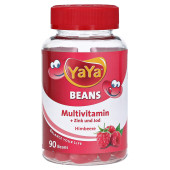 YaYaBeans Himbeere Multivitamin + Zink und Jod (PZN 12394926)