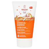 Weleda Kids 2in1 Shower & Shampoo Fruchtige Orange (PZN 12387381)