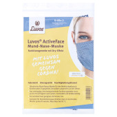 LUVOS ActiveFace Mund-Nase-Maske Gr.2 blaugem. (PZN 16679821)