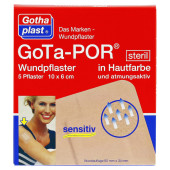GOTA-POR Wundpflaster steril 60x100 mm hautfarben (PZN 11240368)