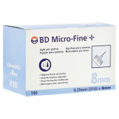 BD MICRO-FINE+ Pen-Nadeln 0,25x8 mm (PZN 11690752)