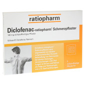 Diclofenac-ratiopharm Schmerzpflaster 140mg (PZN 3500921)