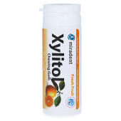 Miradent Zahnpflegekaugummi Xylitol Fresh Fruit (PZN 4323450)