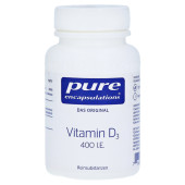 PURE ENCAPSULATIONS Vitamin D3 400 I.E. Kapseln (PZN 5455538)
