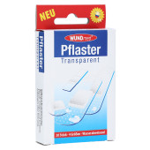Pflaster 4 Gr√ґ√Яen transparent + wasserfest (PZN 3694339)