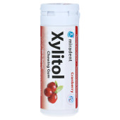 Miradent Zahnpflegekaugummi Xylitol Cranberry (PZN 453753)