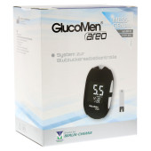GLUCOMEN areo Blutzuckermessger√§t Set mmol/l (PZN 10382215)
