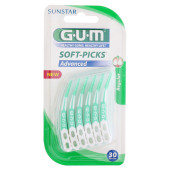 GUM Soft-picks Advanced Regular + Reise + Etui (PZN 11160184)