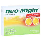 Neo-Angin Benzydamin akute Halsschmerzen Zitrone (PZN 11160178)