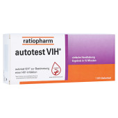Autotest VIH Hiv-selbsttest ratiopharm (PZN 13965199)