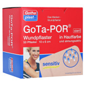 GOTA-POR Wundpflaster steril 60x100 mm hautfarben (PZN 11240374)