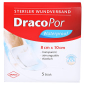 DRACOPOR waterproof Wundverband 8x10 cm steril (PZN 3030214)