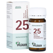 BIOCHEMIE Pfl√Љger 25 Aurum chlorat.natron.D 6 Tab. (PZN 6327328)