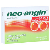Neo-Angin Benzydamin akute Halsschmerzen Honig-Orange (PZN 11160161)