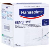 Hansaplast Sensitive Pflaster 8 cmx5 m Rolle (PZN 13576687)