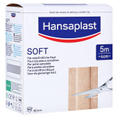 HANSAPLAST Soft Pflaster 4 cmx5 m Rolle (PZN 8861291)
